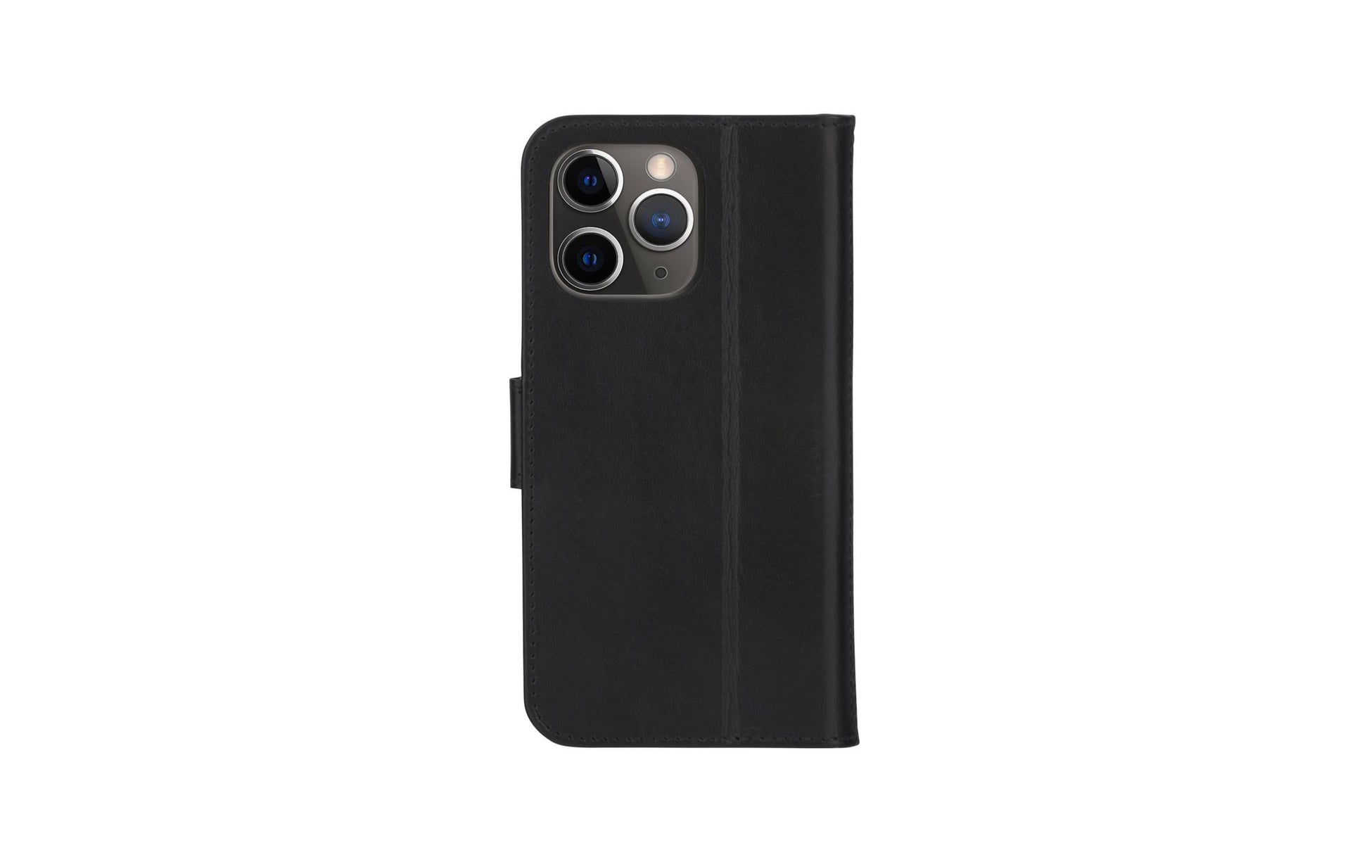 dbramante1928 Copenhagen Slim Wallethülle – für Apple iPhone 13 Pro Max, 3 Kartenfächer, Leder, schwarz