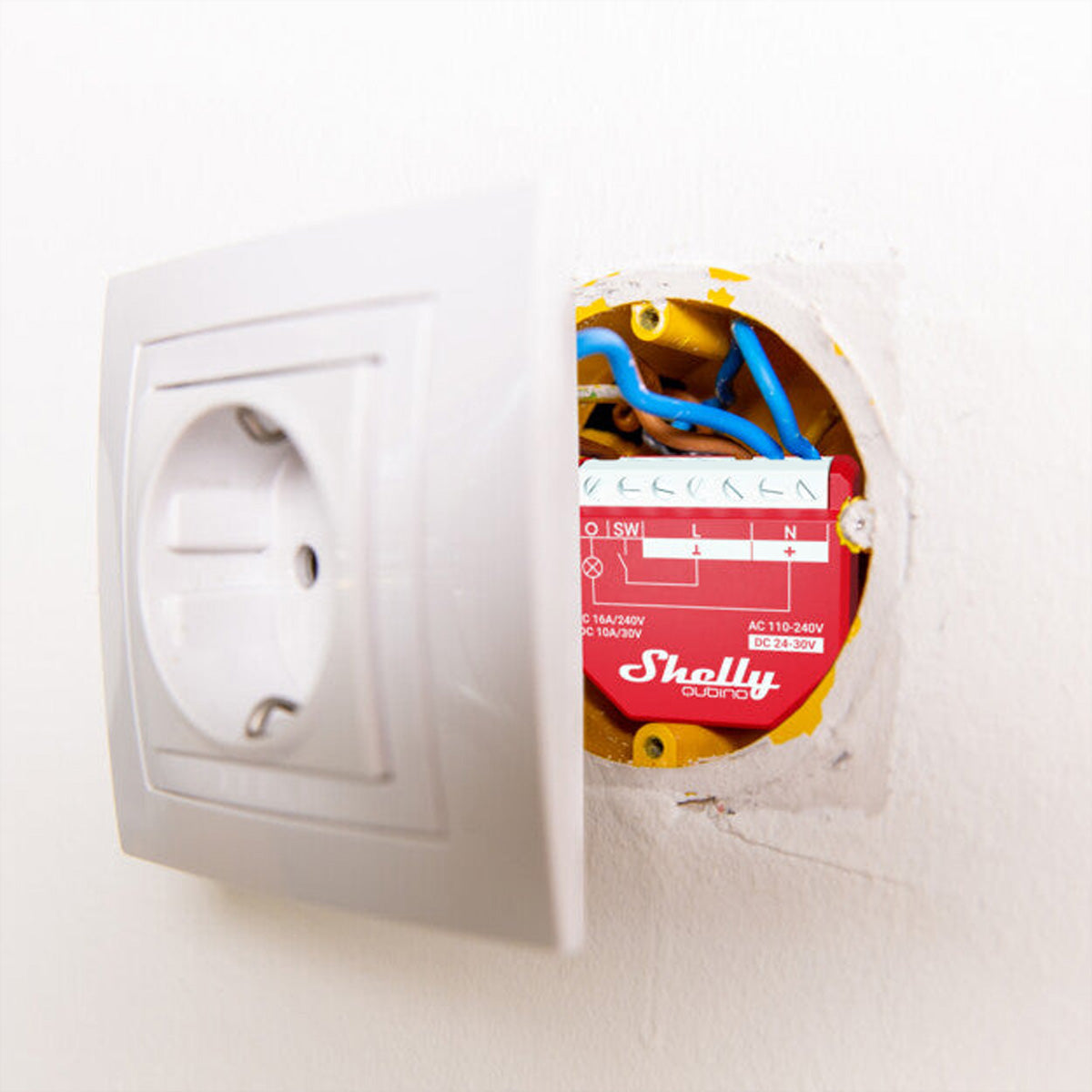 Shelly Schaltaktor – Z-Wave, 16 A, Leistungsmessung