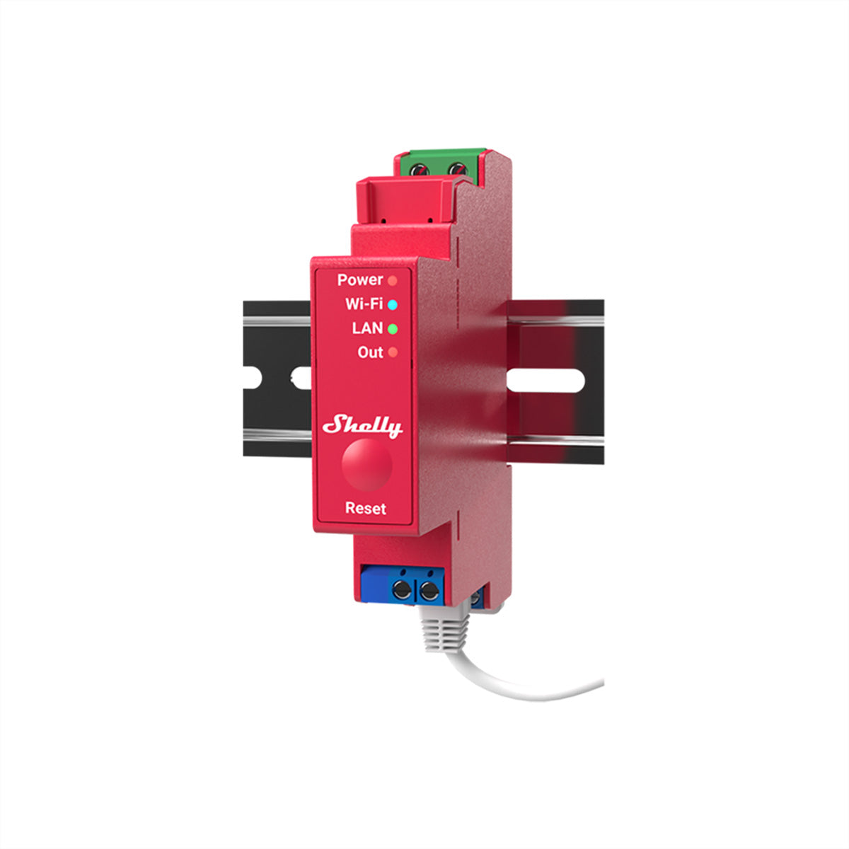 Shelly Pro 1PM – Energiezähler – 1-Phasen, 16 A, LAN/WLAN, DIN-Schiene