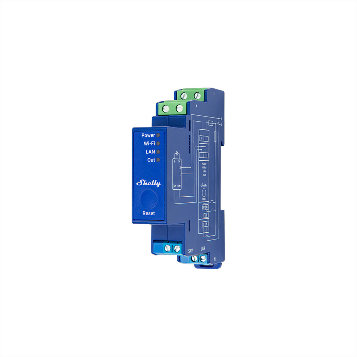 Shelly Pro 0/1-10V PM – Zubehör – Dimmer, WLAN, LAN