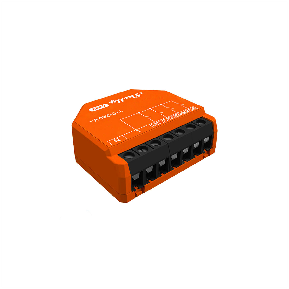 Shelly i4 Gen3 – Smart-Taster – WLAN, 4 Eingänge