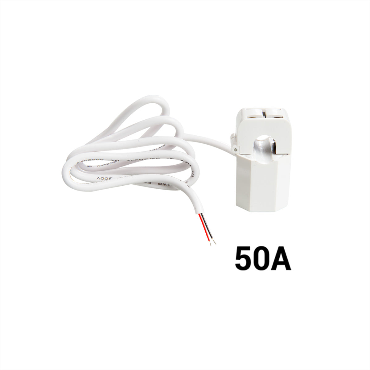 Shelly IoT-Sensor/Transmitter – CT-Klemme 50 A, 11 mm Leiterdurchmesser, 1 % Präzision