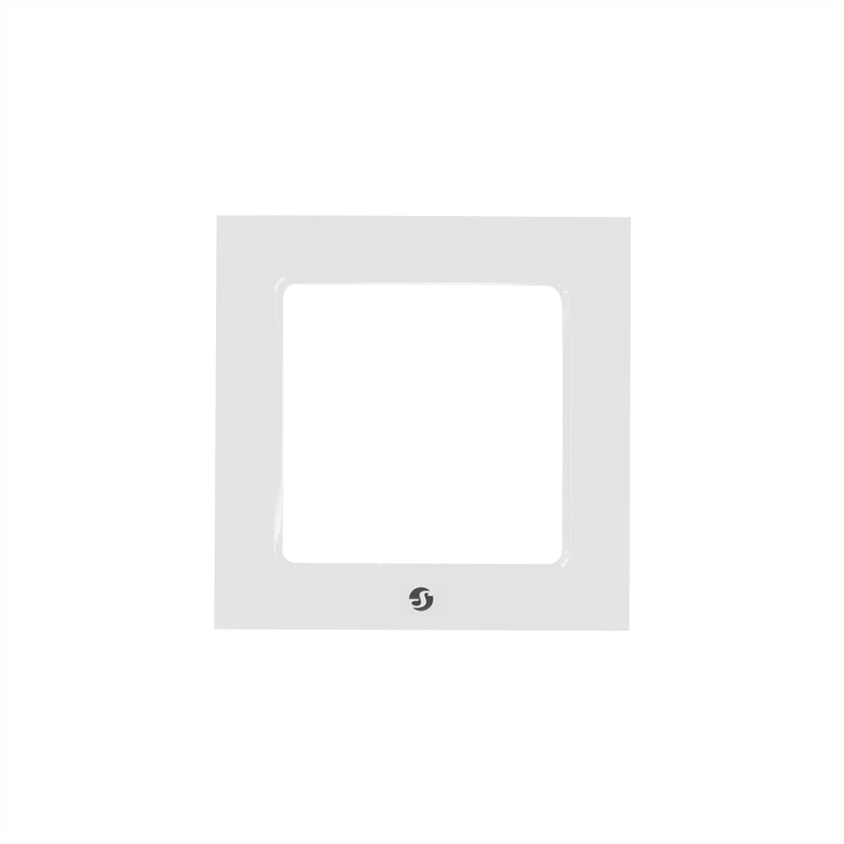 Shelly Wall Frame 1 – Zubehör – 1-Gang, quadratisch, Kunststoff – Weiss