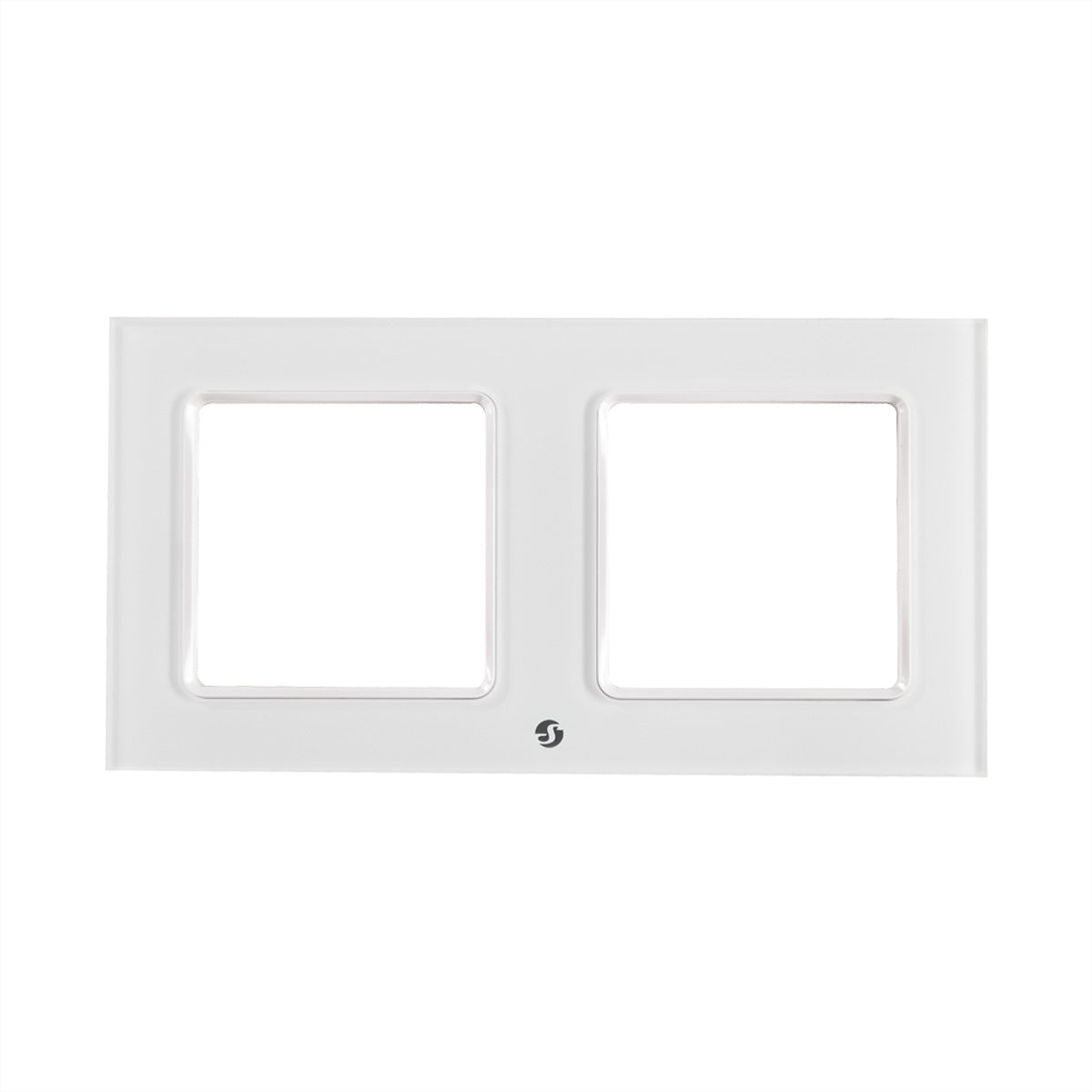 Shelly Wall Frame 2 – Zubehör – Wandrahmen, 2-Gang – Weiss