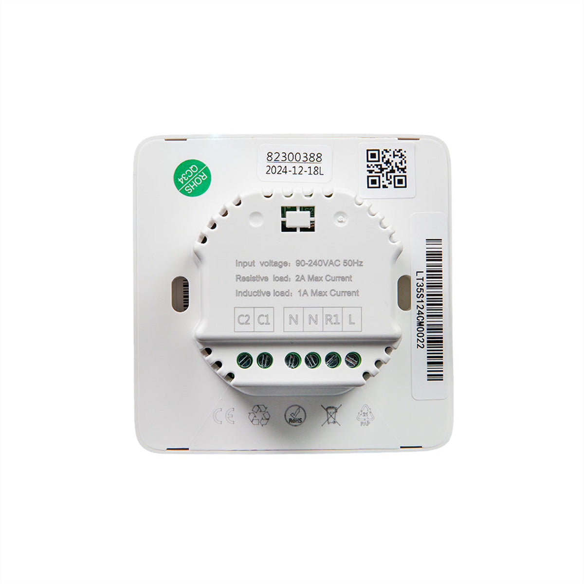 Shelly LinkedGo – Smart-Thermostat – WLAN, Bluetooth, Fussbodenheizung