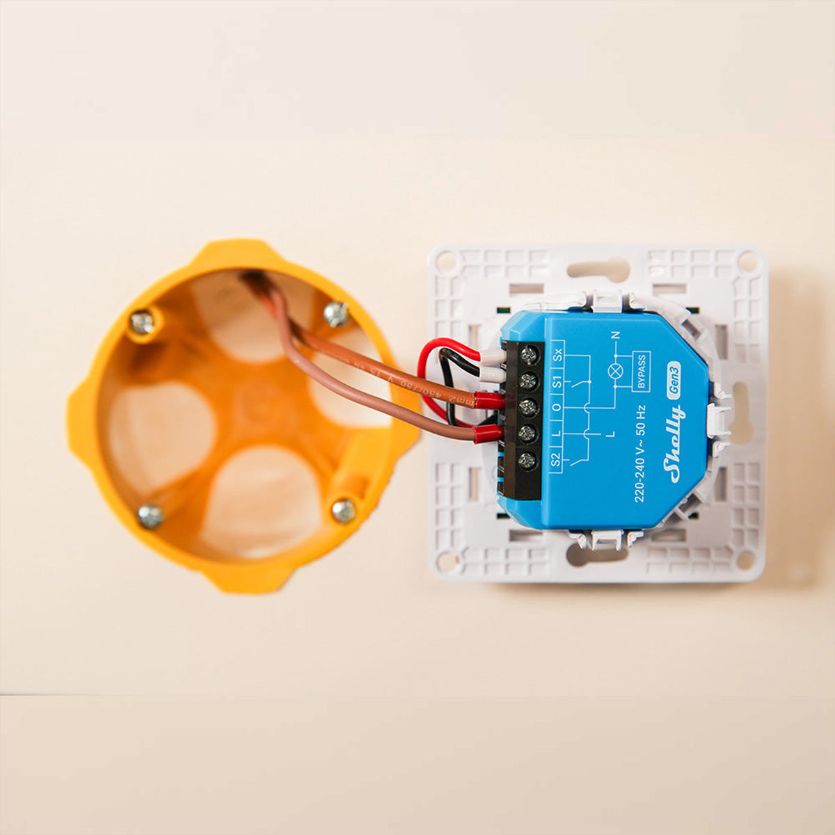 Shelly 1L Gen3 – Zubehör – Schaltkontakt, WLAN