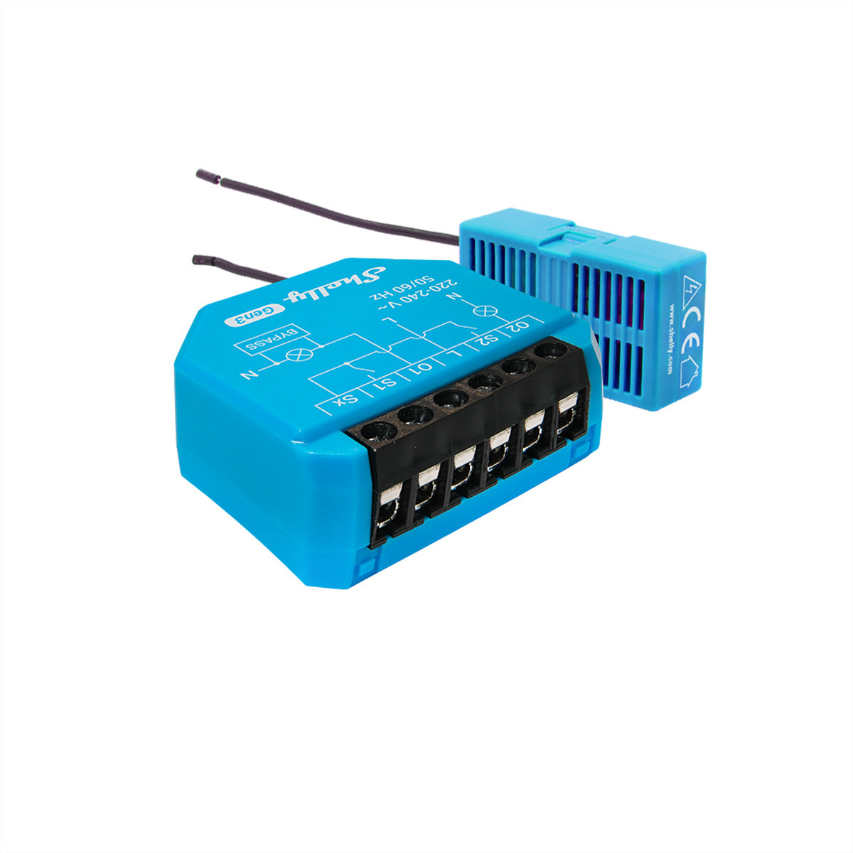 Shelly 2L Gen3 – Zubehör – WLAN, 2 Kanäle, Ohne Neutralleiter