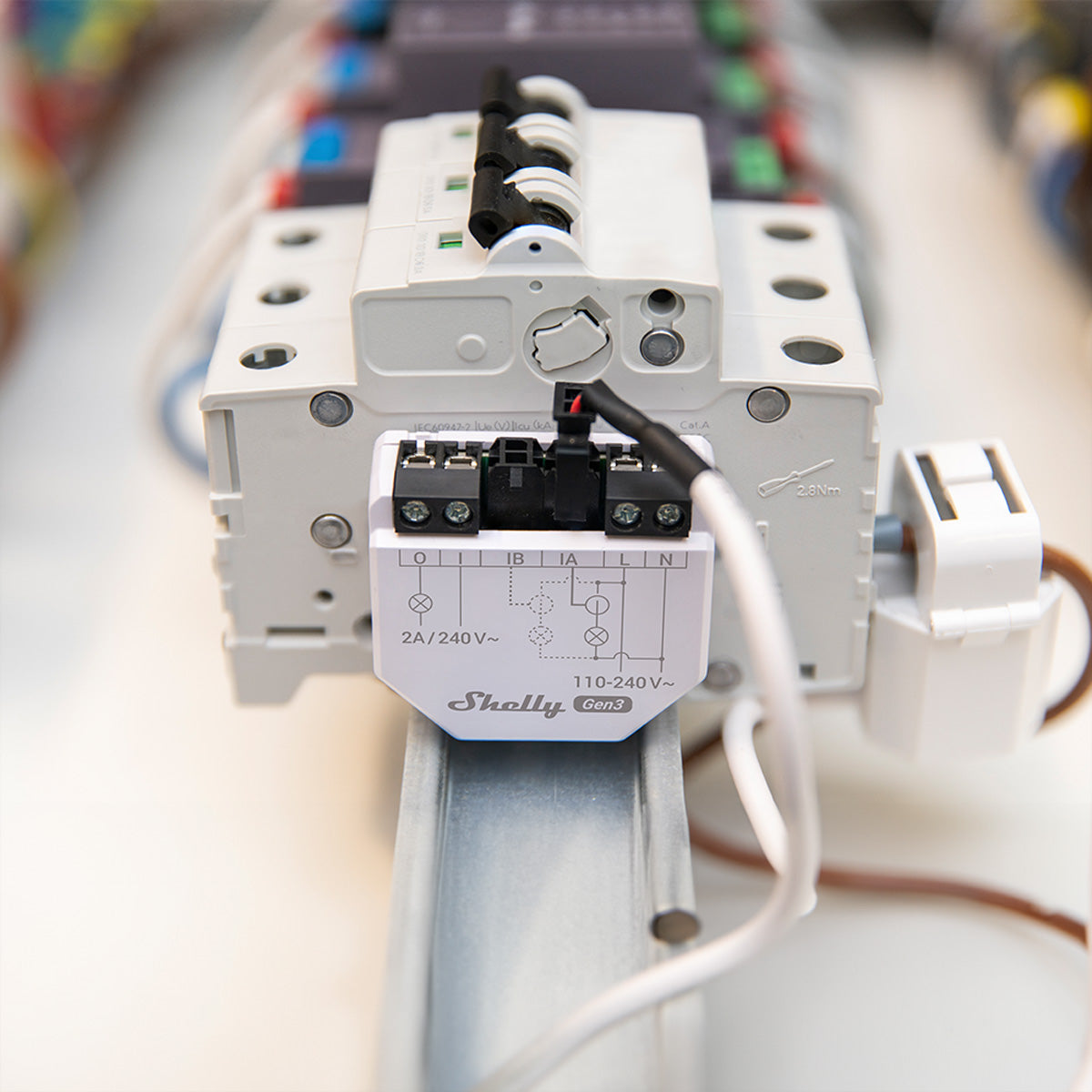 Shelly EM Gen3 – Energiezähler – Einphasen, 50 A, CT, WLAN