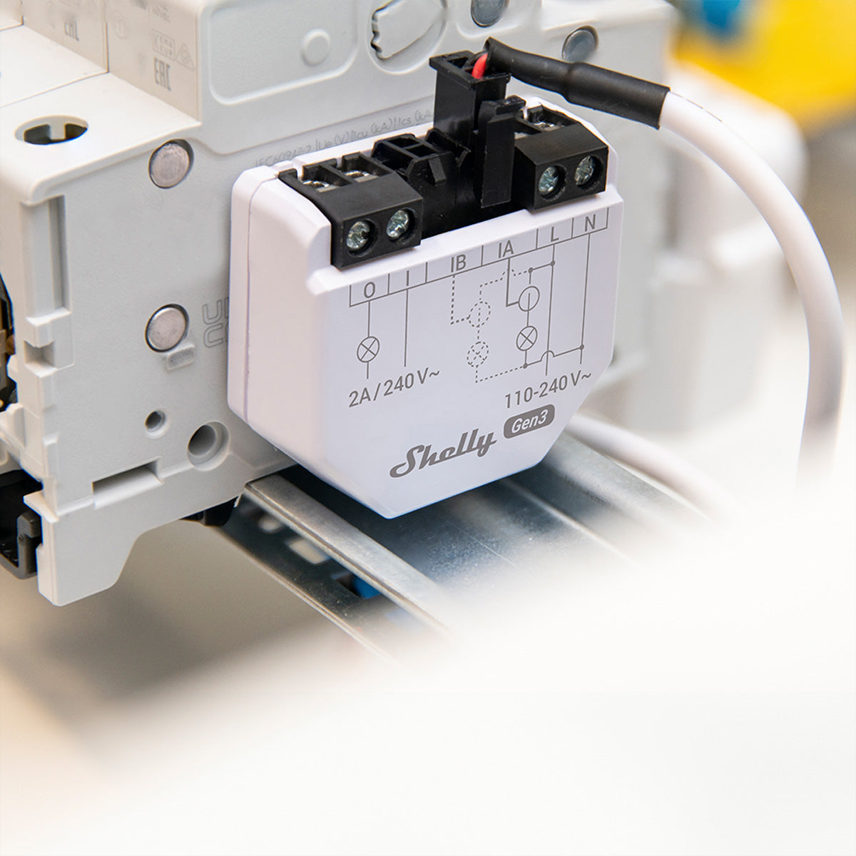 Shelly EM Gen3 – Energiezähler – Einphasen, 50 A, CT, WLAN