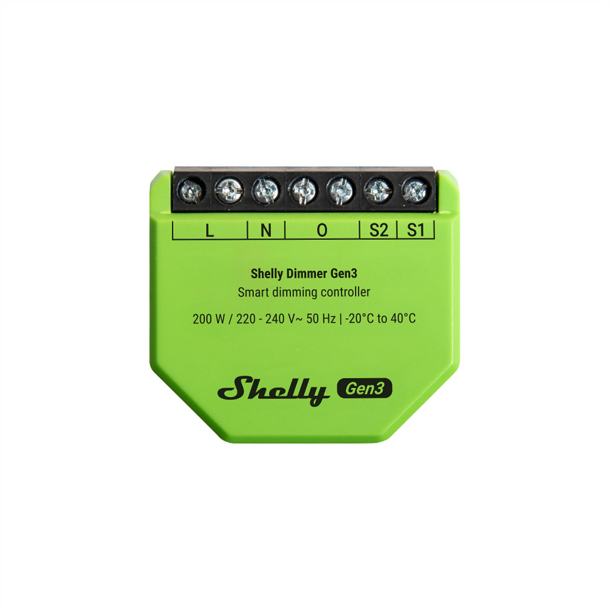 Shelly Dimmer Gen3 – Zubehör – Dimmer, 150 W (LED), WLAN – für Amazon Alexa