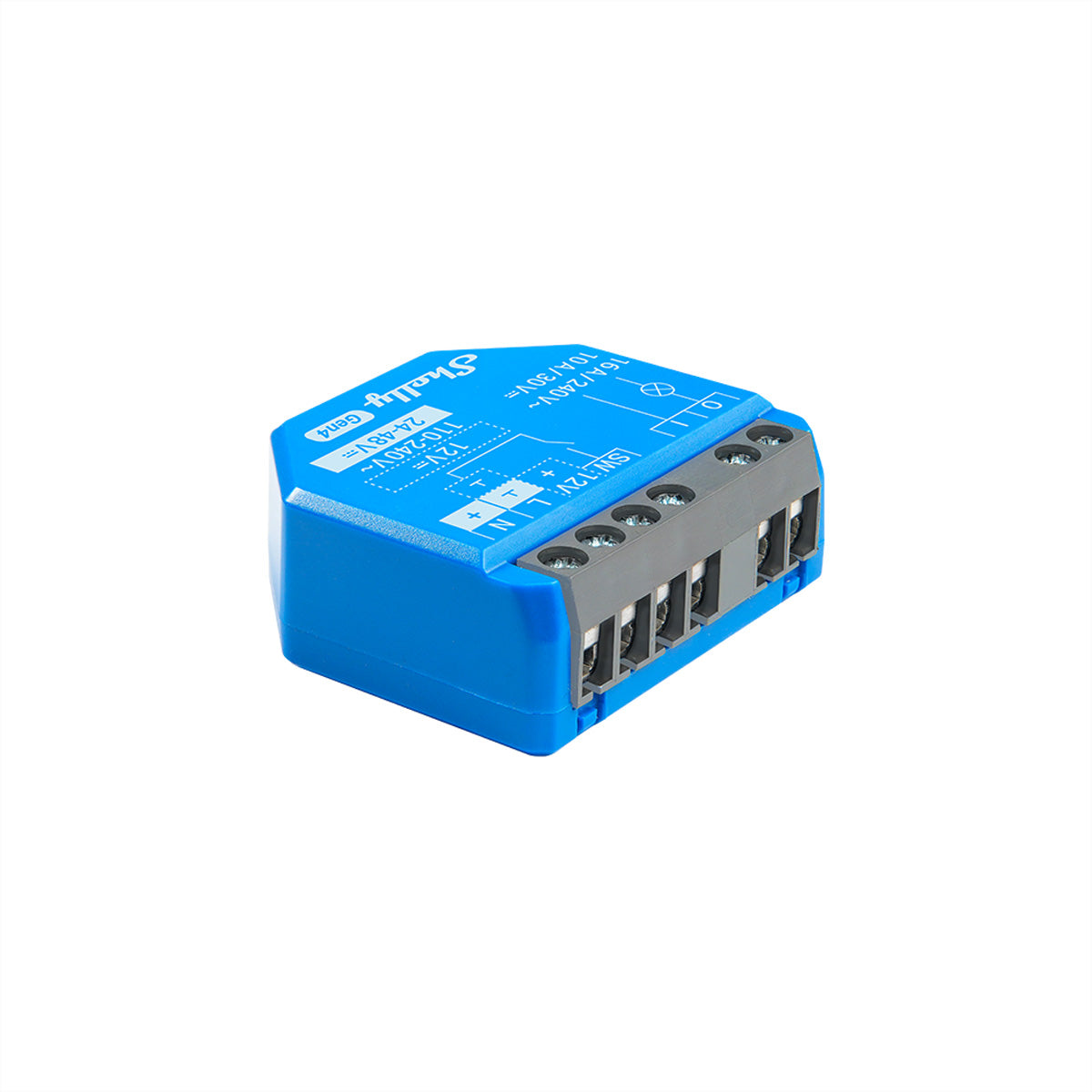 Shelly 1 Gen4 – Zubehör – Schaltkontakt, WLAN, Zigbee, Bluetooth – für Amazon Alexa, Google Assistant