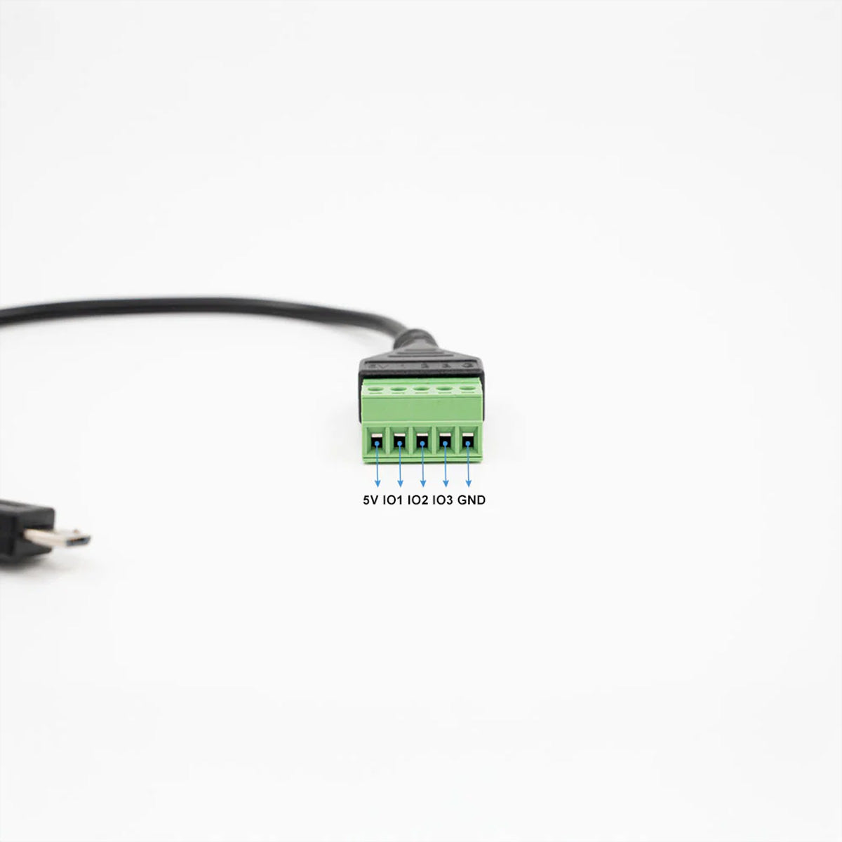 Shelly Pill – Zubehör – Micro-USB 5-Terminal Breakout