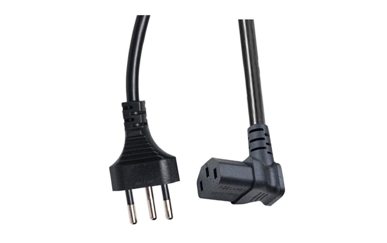 Diggelmann Netzkabel – SPCAOBI10-2, T12–C13 (Kupplung), 2 m