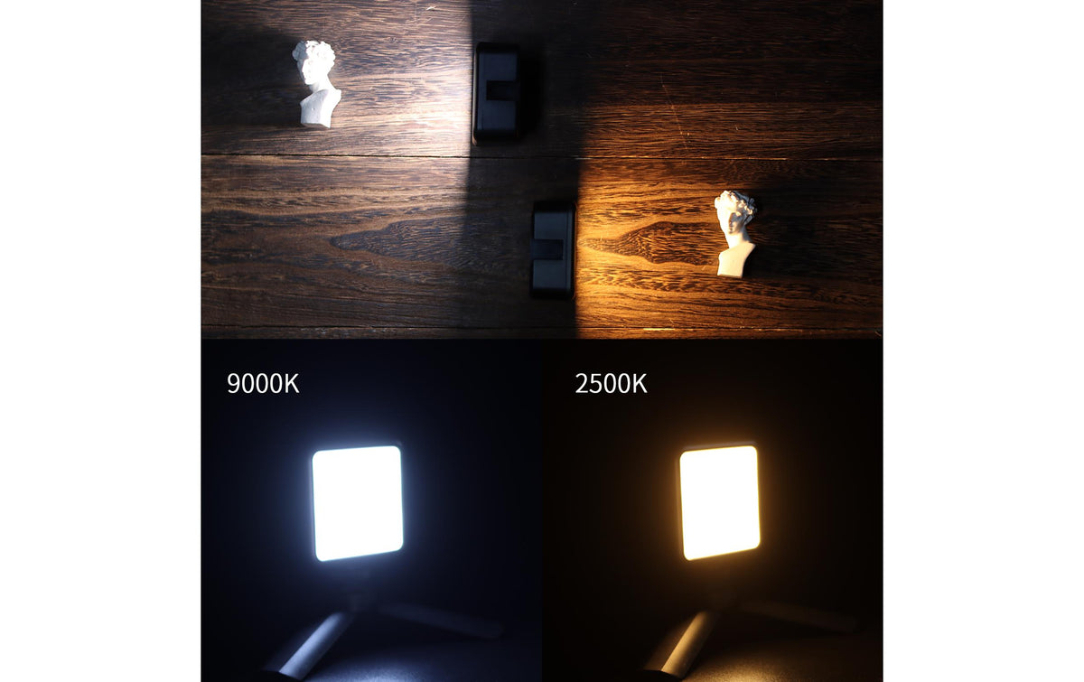 Ulanzi VL49 RGB Gen II B Videolicht – dimmbar, 800 Lux, 2500–9000 K – Schwarz