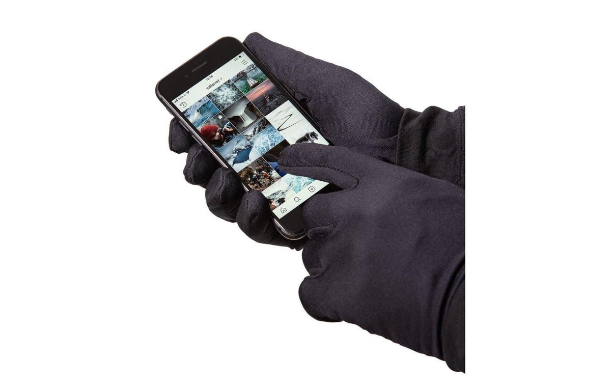 Vallerret Photography Gloves Vallerret Power Stretch Pro Liner Handschuhe – Grösse XS, Touchscreen – Schwarz