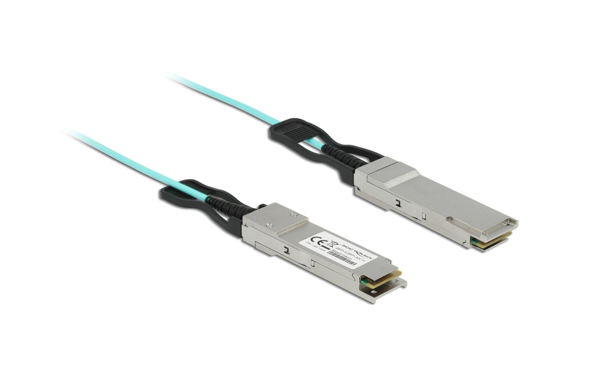 DeLOCK QSFP+ zu QSFP+ DAC-Kabel – 40G, aktiv, 3 m