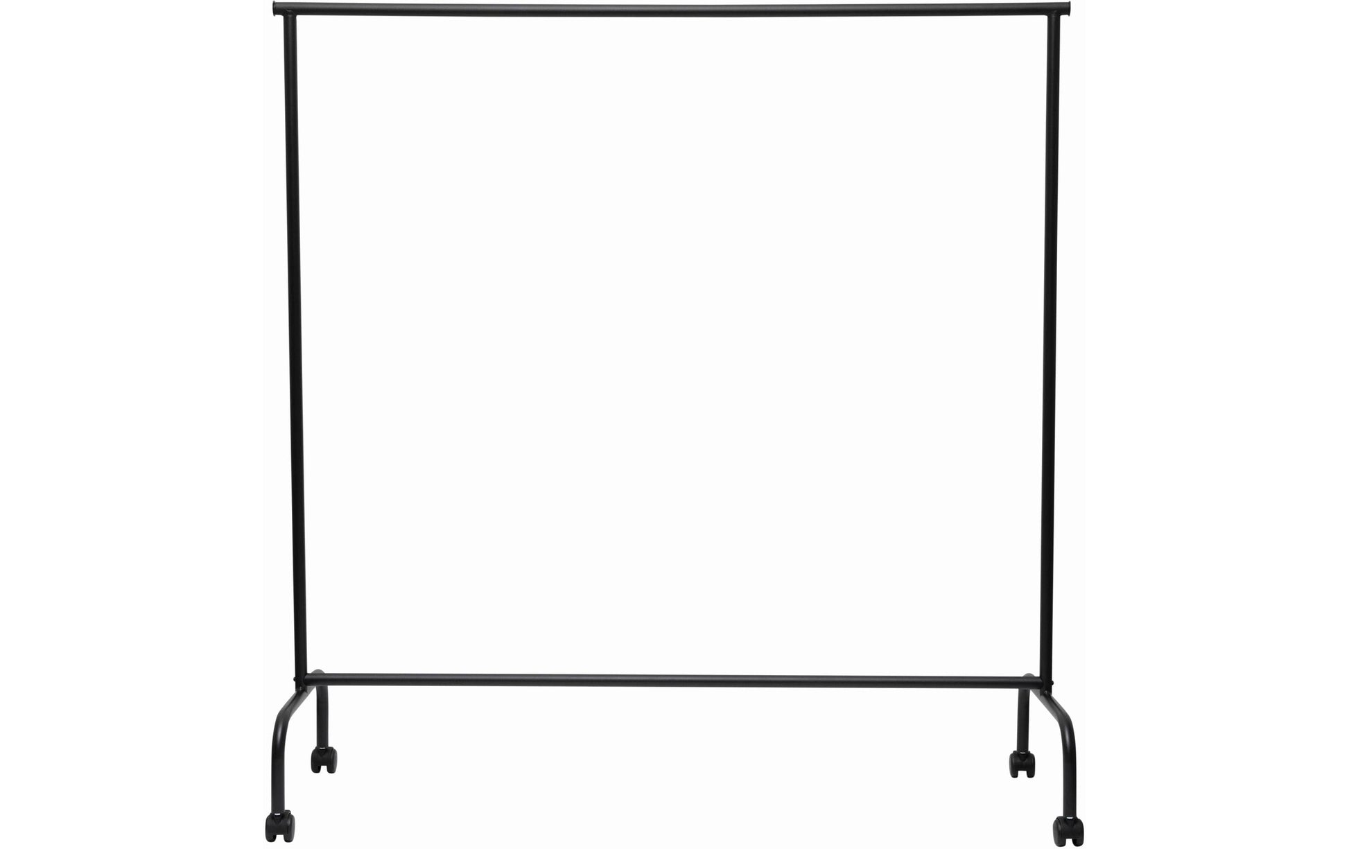 MAULlimbo Garderobenständer – Metall – Schwarz – 1'510 mm – 4 Doppel-Lenkrollen