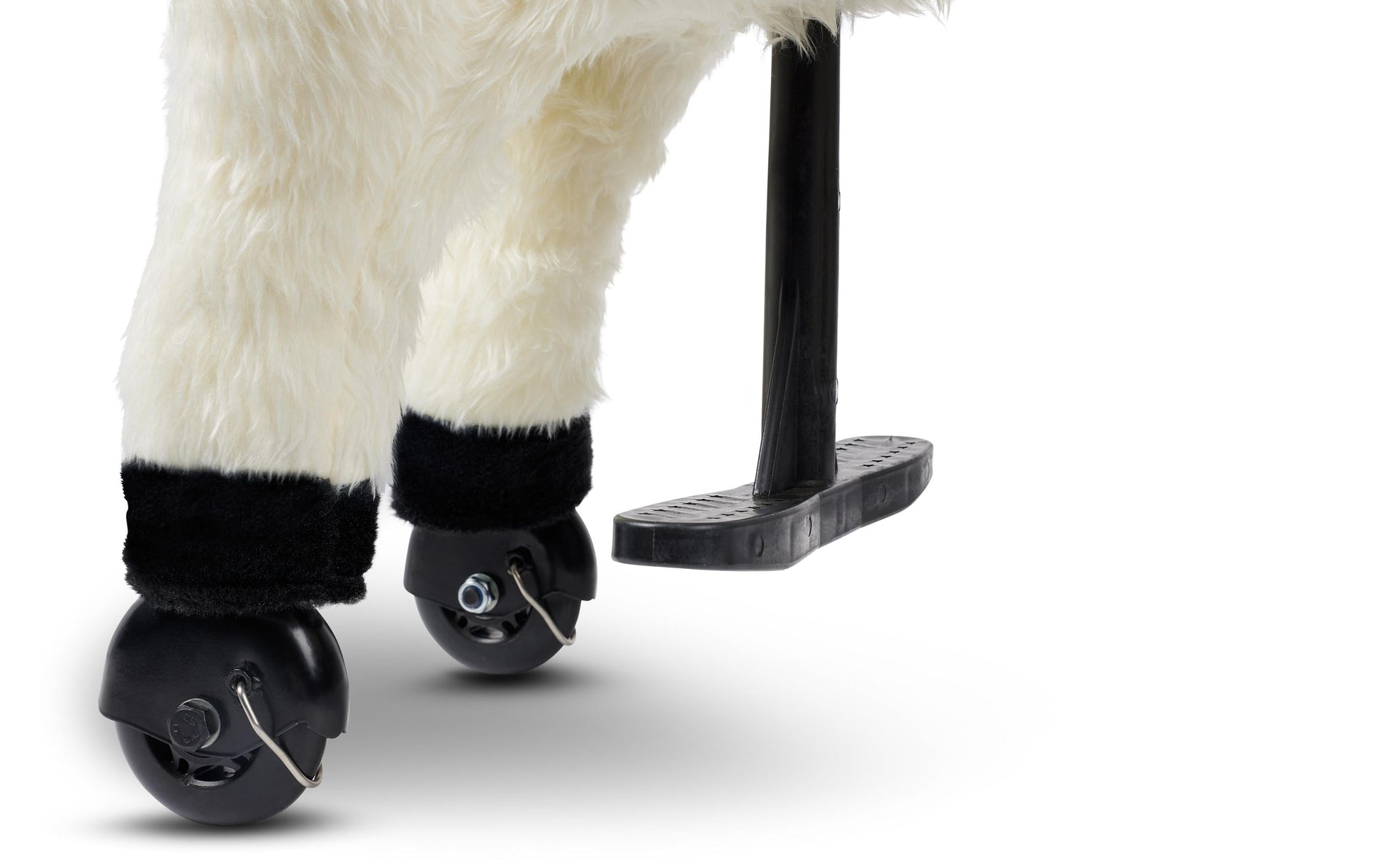 Zoosy Raidony Aufsitztier Lama – bis 55 kg – 80,0 × 80,0 × 25,0 cm – ab 3 J. – weiss