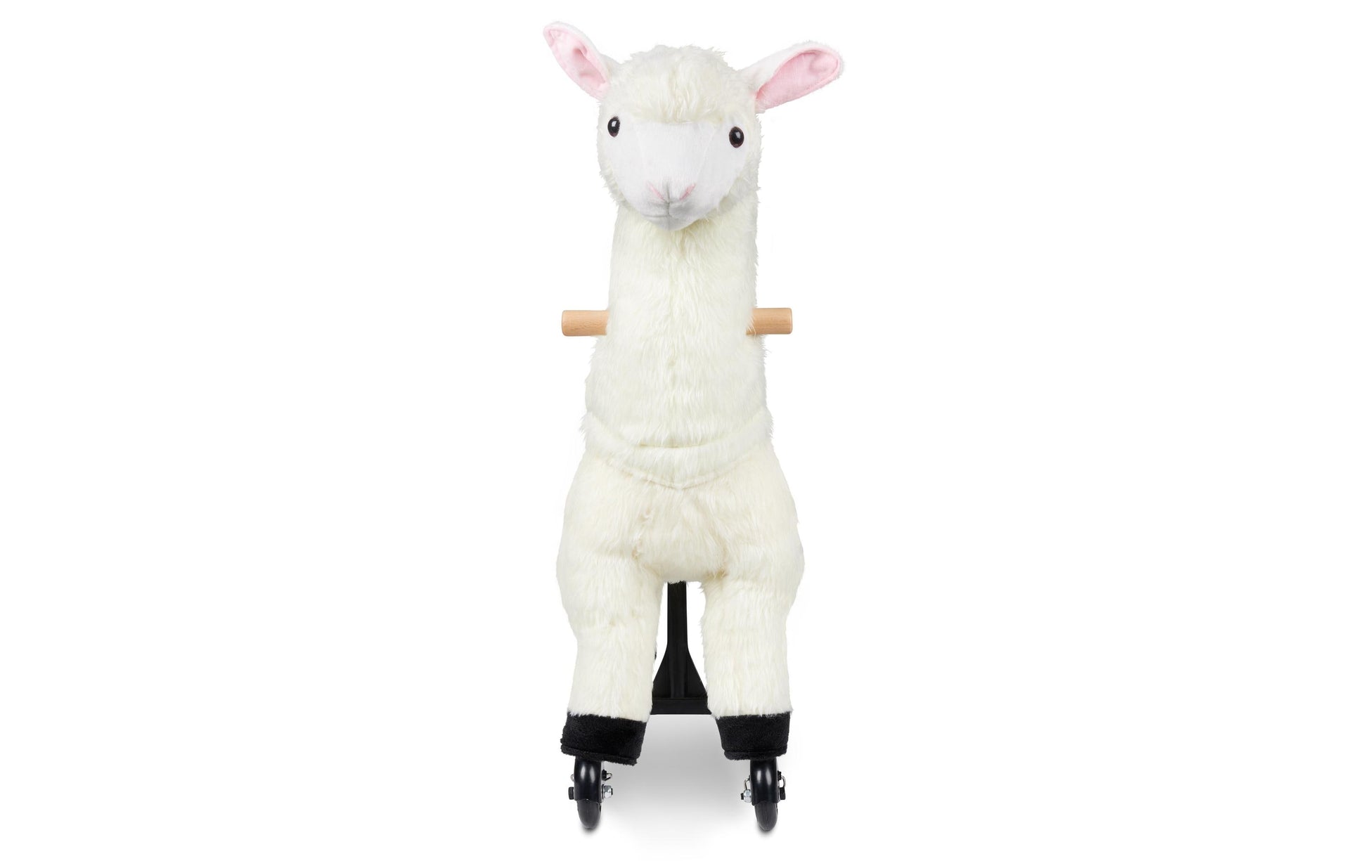 Zoosy Raidony Aufsitztier Lama – bis 55 kg – 80,0 × 80,0 × 25,0 cm – ab 3 J. – weiss