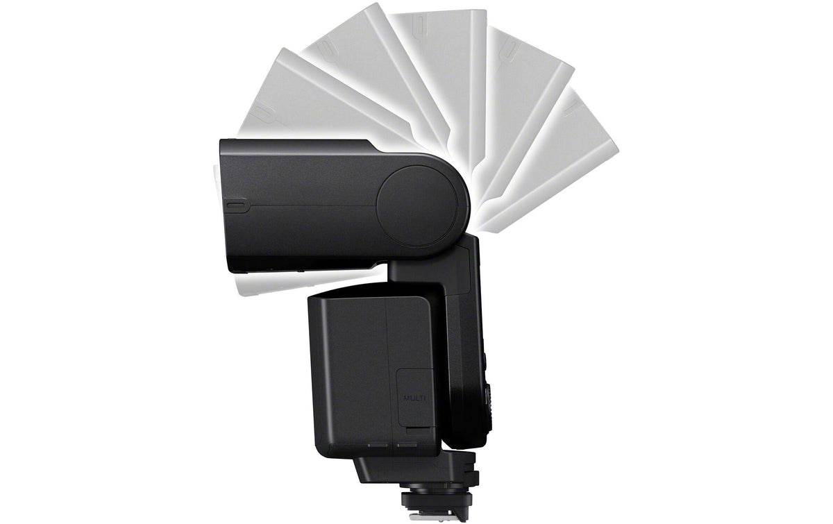 Sony HVL-F60RM2 Blitzgerät – Leitzahl 60, 2,4 GHz Funk, TTL, NiMH 4× AA – für Sony