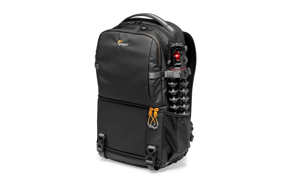 Lowepro Rucksack Fastpack BP 250 AW III – 315 × 540 × 200 mm – 20,5 l, grau, Regenhülle
