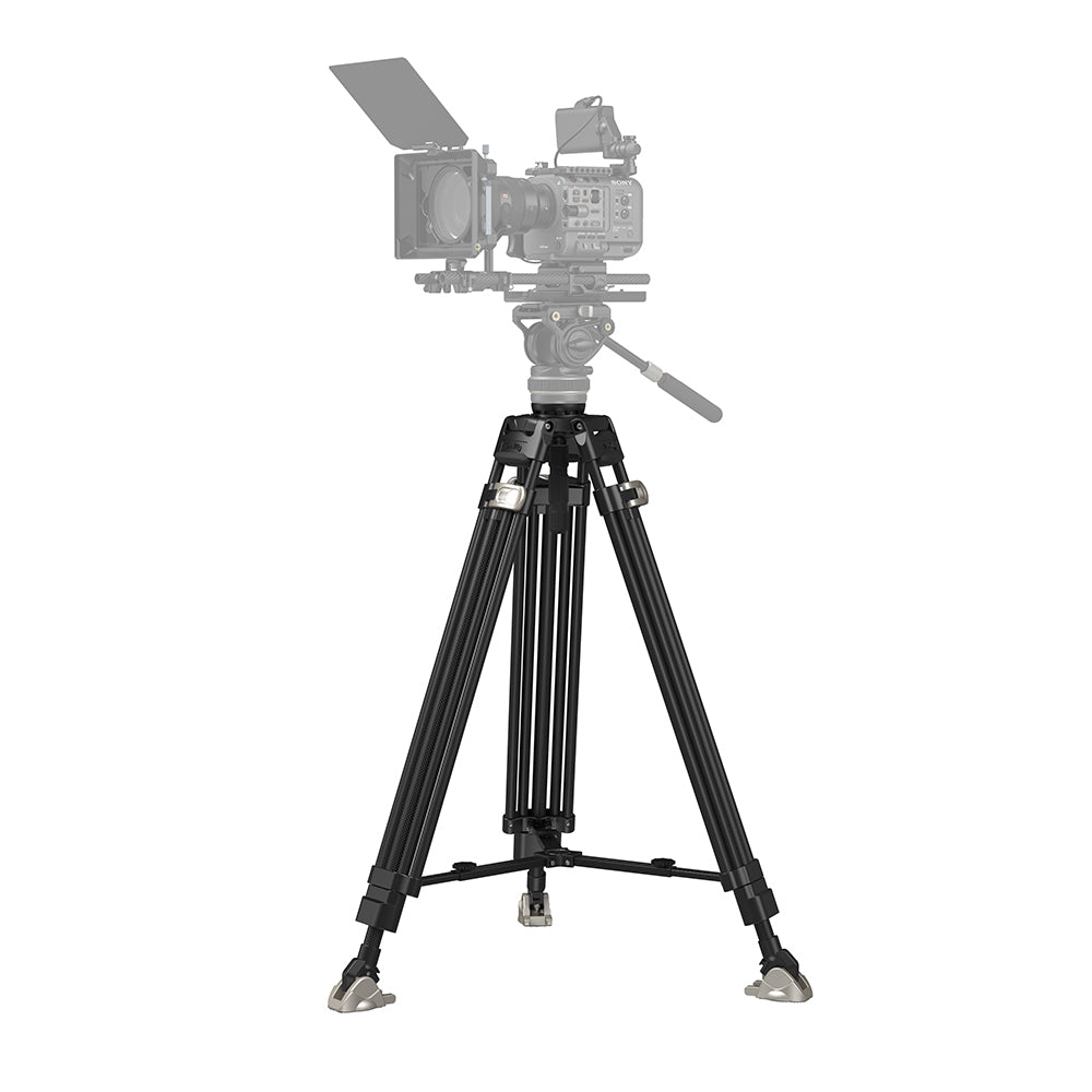 SmallRig FreeBlazer Stativ – bis 182 cm – 25 kg – für Manfrotto Quick Release Plate (501PL) – Carbon/Schwarz