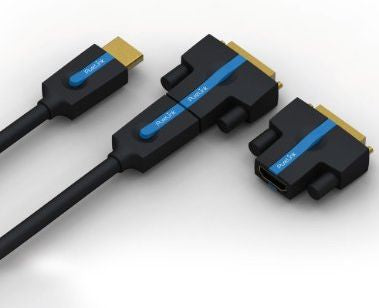 PureLink CS1300-015 HDMI zu DVI-D Kabel – 1920 × 1200, 1,5 m, vergoldete Kontakte, Schwarz