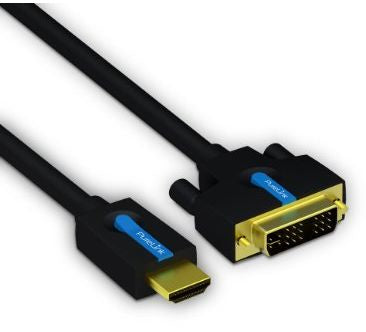 PureLink CS1300-015 HDMI zu DVI-D Kabel – 1920 × 1200, 1,5 m, vergoldete Kontakte, Schwarz