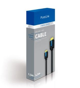PureLink Mini-HDMI auf HDMI Kabel HDMI 2.0 4K 60 Hz – 1,5 m – Ethernet