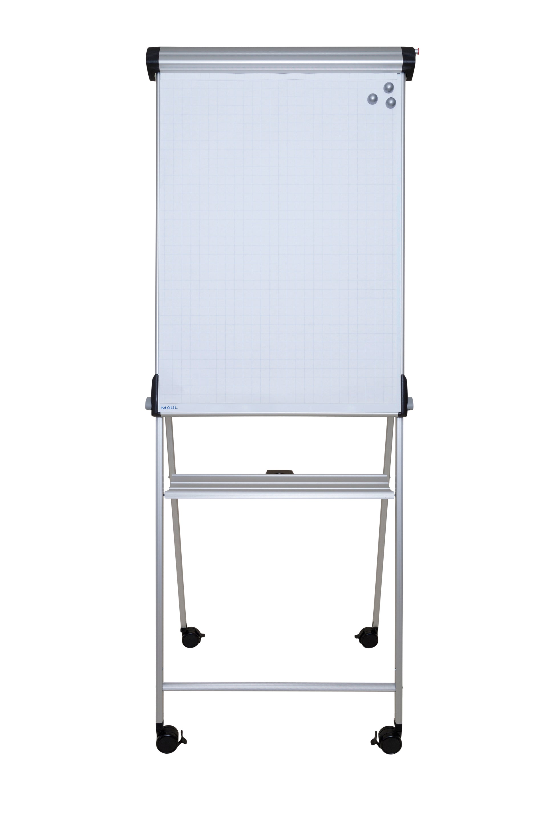 MAULpro Flipchart mobil, magnetisch – 69 × 96 cm