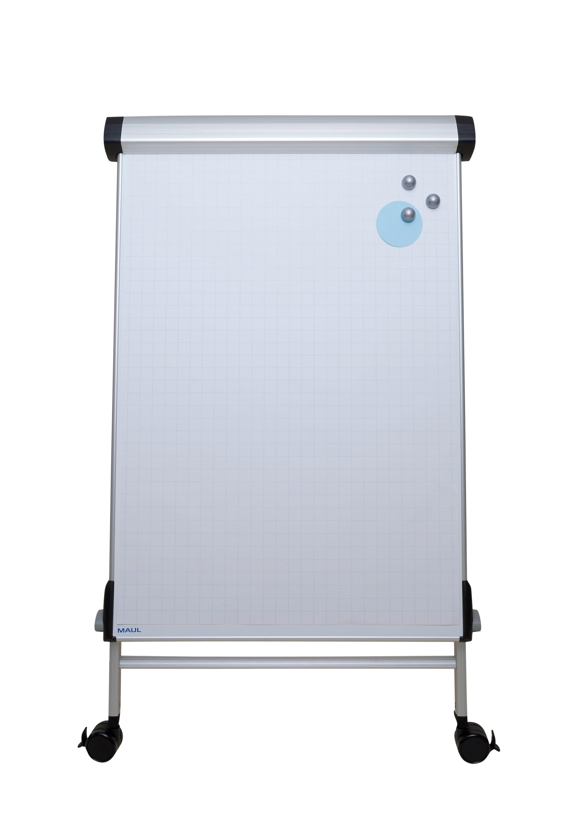 MAULpro Flipchart mobil, magnetisch – 69 × 96 cm