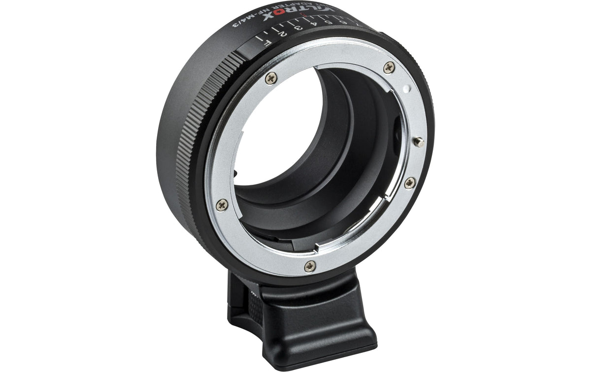 Viltrox NF-M4/3 Objektivadapter – Nikon-F zu Micro-Four-Thirds, manueller Fokus – für Olympus, Panasonic
