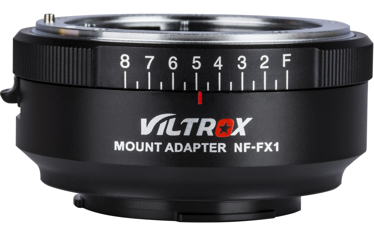 Viltrox NF-FX1 Objektivadapter – für Fujifilm X-Mount (Nikon G/D-Objektive), manuell fokussierend