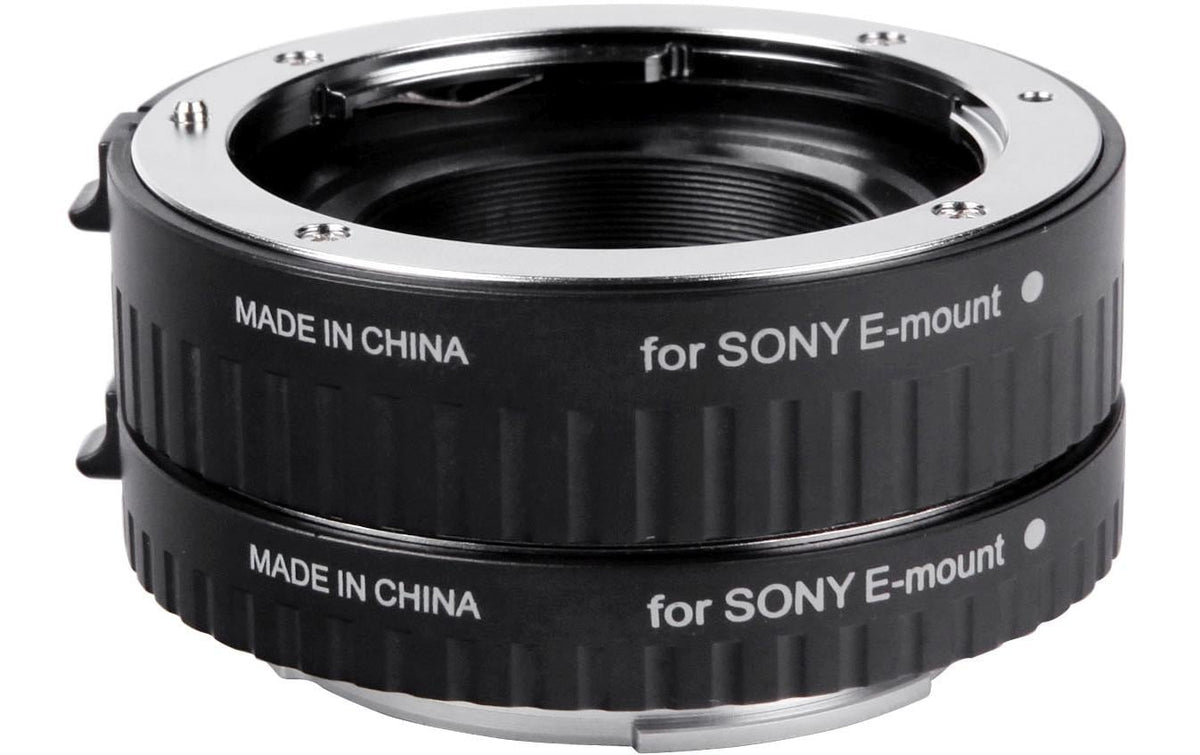 Viltrox DG-NEX Automatisches Zwischenringe-Set – für Sony E-Mount (A7, A7R, A7S u. a.) – 2er-Pack
