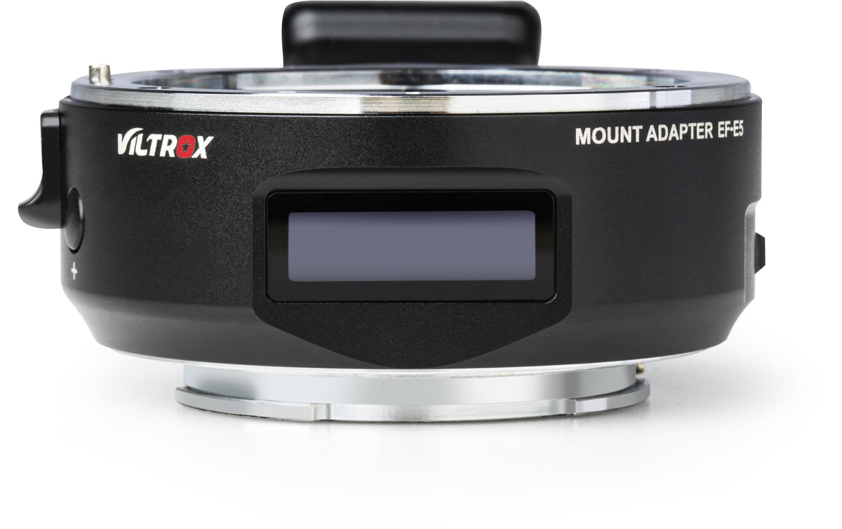 Viltrox EF-E5 Objektivadapter – Autofokus – für Sony-E-Kameras (Canon EF/EF-S-Objektive) – Schwarz