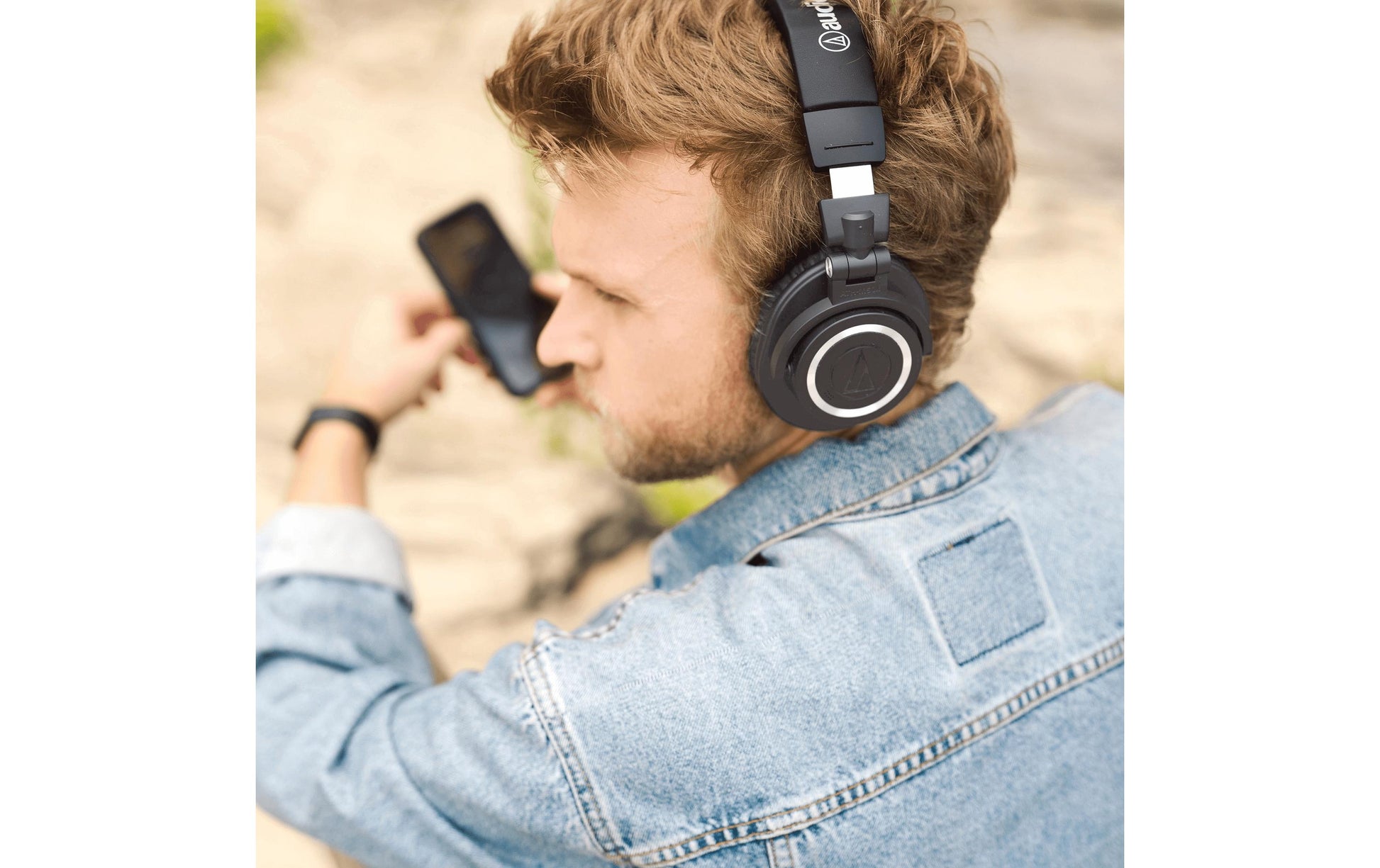 Audio-Technica ATH-M50xBT2 – Bluetooth Gaming-Headset – mit Mikrofon – schwarz – bis 50 h