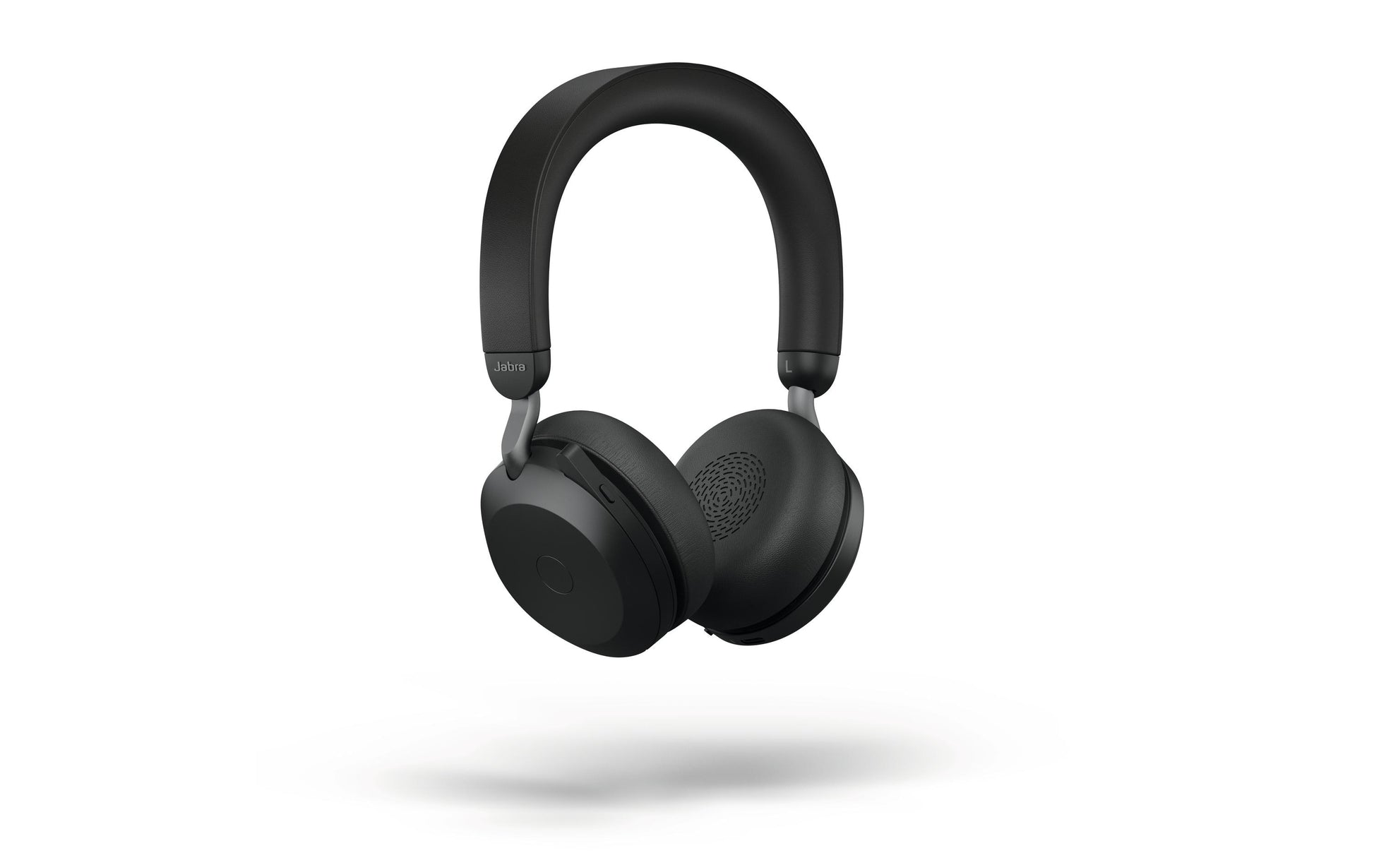 Jabra Evolve2 75 UC Office-Headset – On-Ear, Stereo, Kabel + BT, ANC, mit USB-C-Dongle, Schwarz, BT 5.2