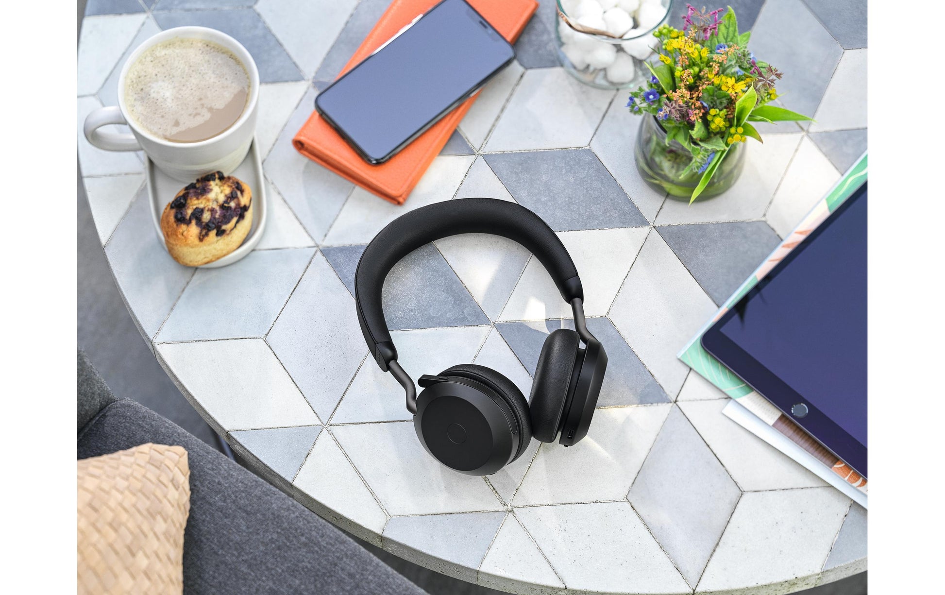 Jabra Evolve2 75 – Headset – USB-C – für Microsoft Teams – Schwarz