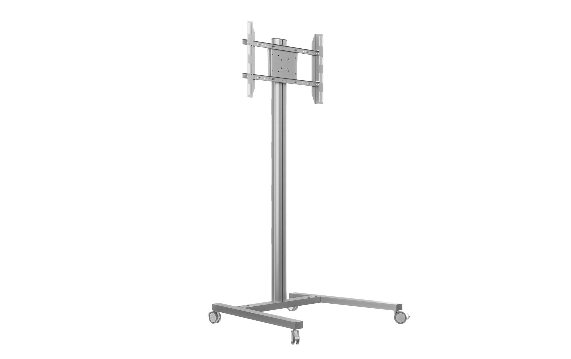 Multibrackets 180 S – Höhenverstellbarer Displayständer für 47", VESA 400×600, bis 50 kg, silber