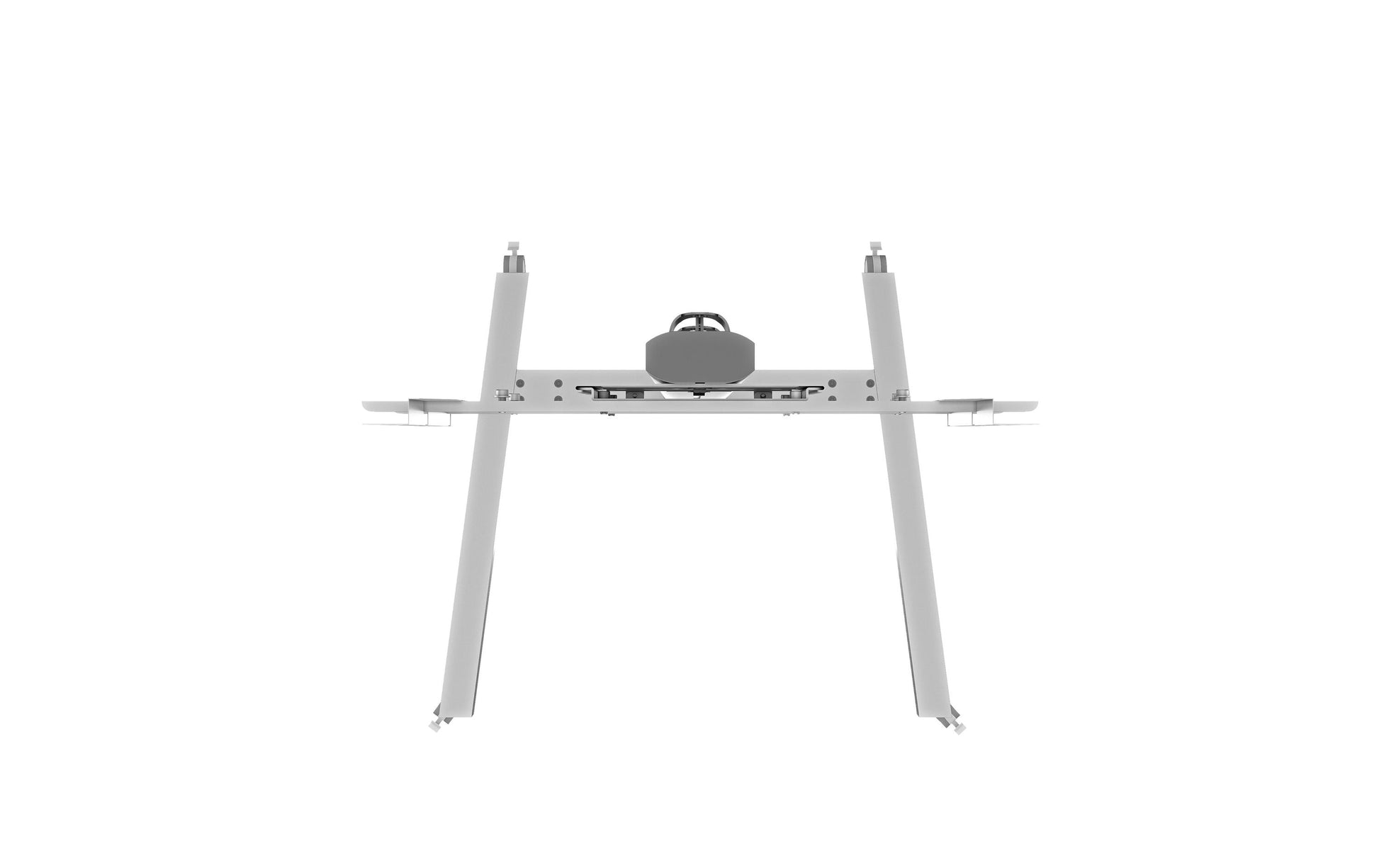 Multibrackets 180 S – Höhenverstellbarer Displayständer für 47", VESA 400×600, bis 50 kg, silber