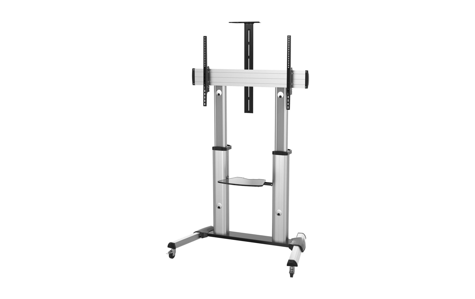 PureLink TV-Wagen – 55–100" – VESA 600×400–1000×600 – bis 80 kg, Höhenverstellbar, mit Rollen – PDS-0011C