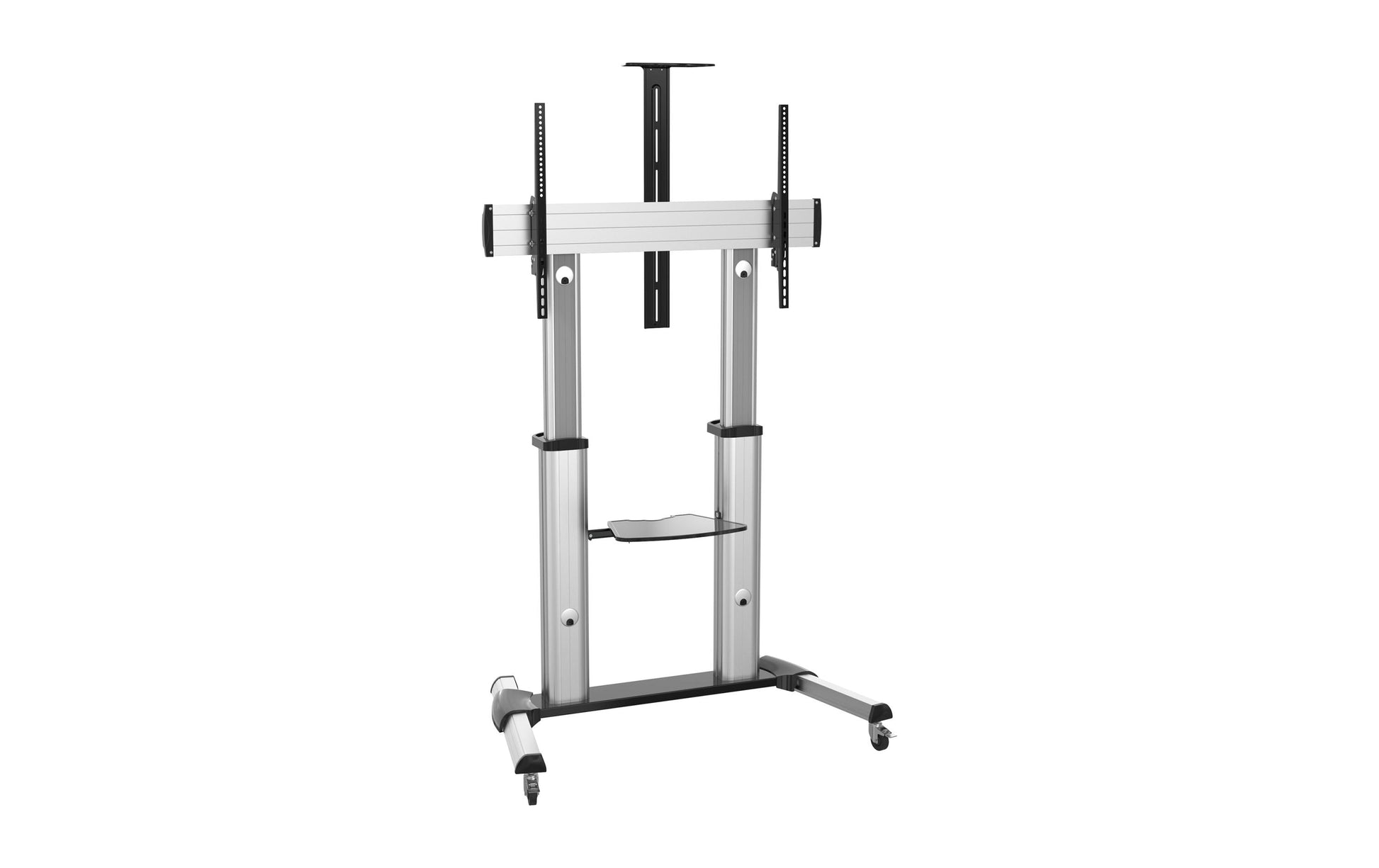PureLink TV-Wagen – 55–100" – VESA 600×400–1000×600 – bis 80 kg, Höhenverstellbar, mit Rollen – PDS-0011C