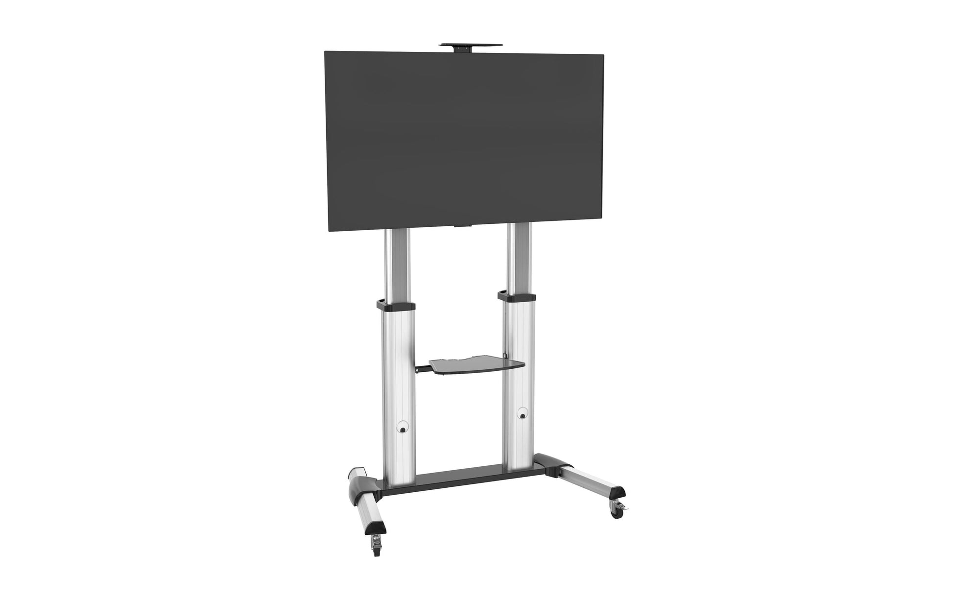 PureLink TV-Wagen – 55–100" – VESA 600×400–1000×600 – bis 80 kg, Höhenverstellbar, mit Rollen – PDS-0011C