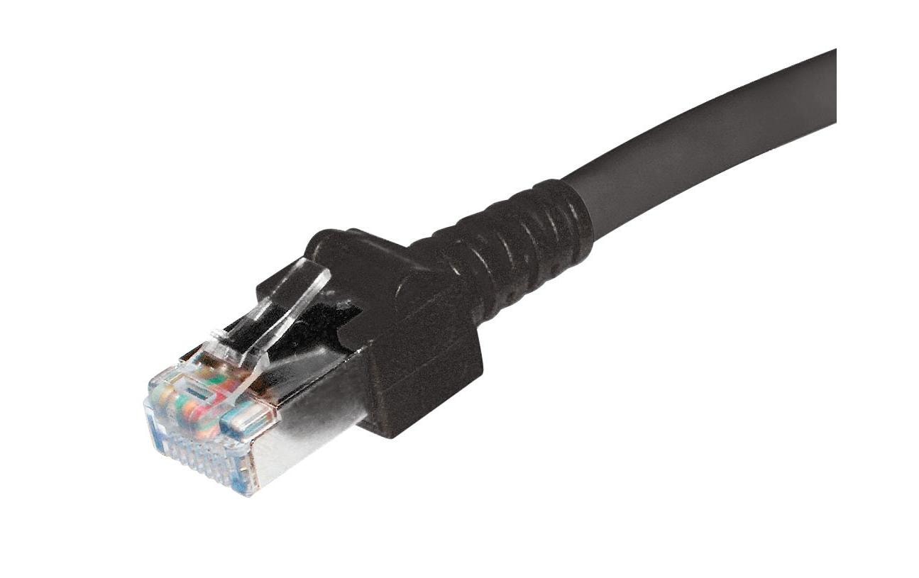 Dätwyler it infra Patchkabel – Cat 5e S/UTP, 3 m, Schwarz, LSZH, RJ-45