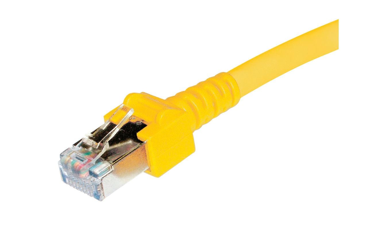 Dätwyler it infra Patchkabel – Cat5e S/UTP, 7,5 m, Gelb, LSZH, RJ-45