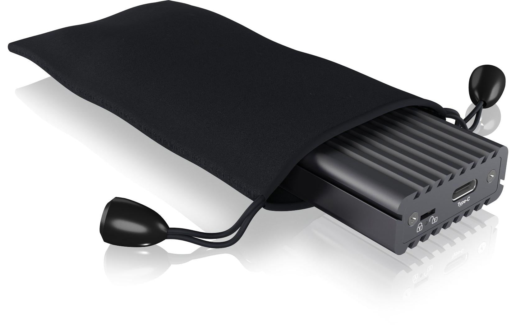 ICY BOX IB-1817MC-C31 – 1-Schacht M.2 SSD-Gehäuse – USB 3.2 Gen 2 (10 Gbit/s), PCIe 3.0/NVMe, SATA III