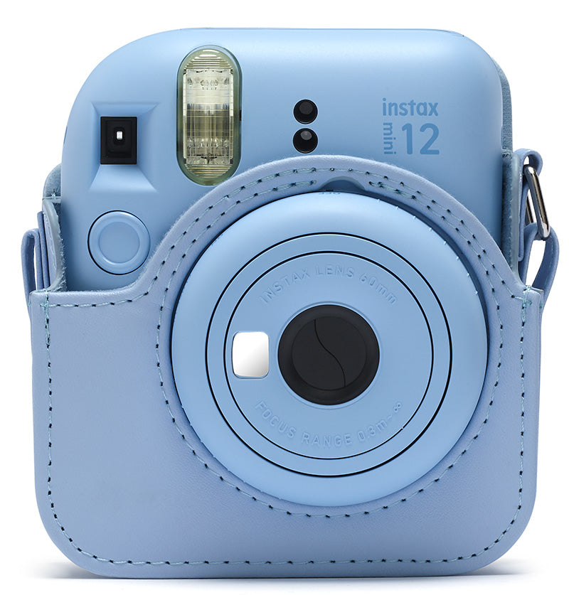 Fujifilm Kameratasche – Etui mit Schulterriemen, staub- und kratzresistent – für Instax Mini 12 – Blau