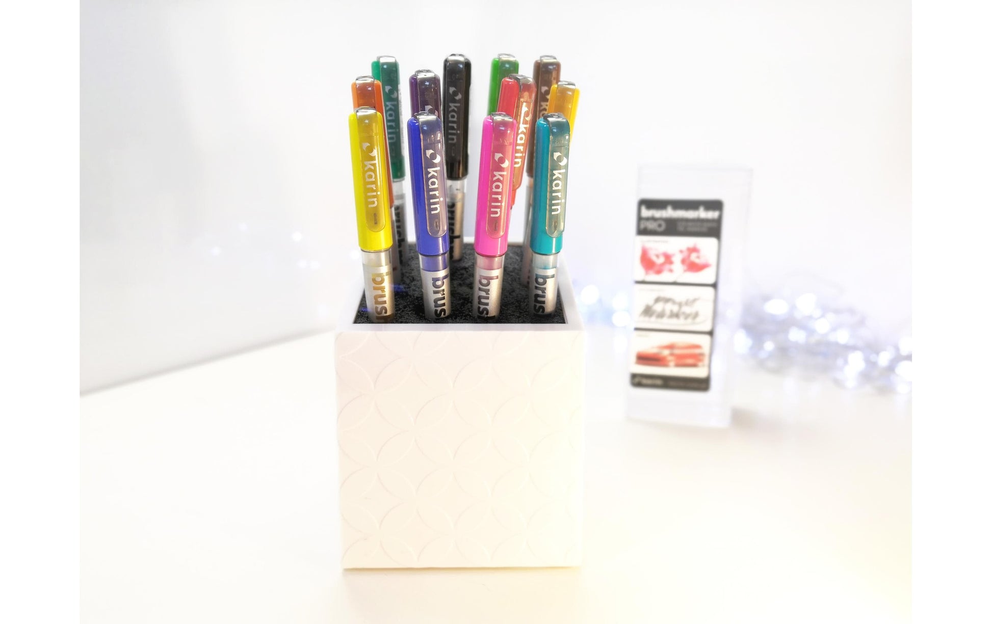 karin Brush Pen – Pinselspitze, 9 Farben