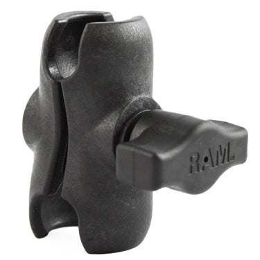 RAM Mounts Composite Doppel-Kugelgelenkarm Halterungsarm – Kugeldurchmesser 25,4 mm, Tiefe 61,5 mm – Schwarz