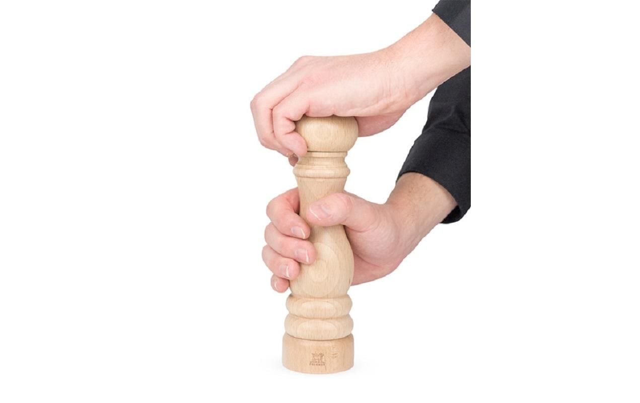 Peugeot Pfeffermühle Paris U-SELECT – Einstellbares Mahlwerk aus Stahl – Holz (Buche) – Hellbraun
